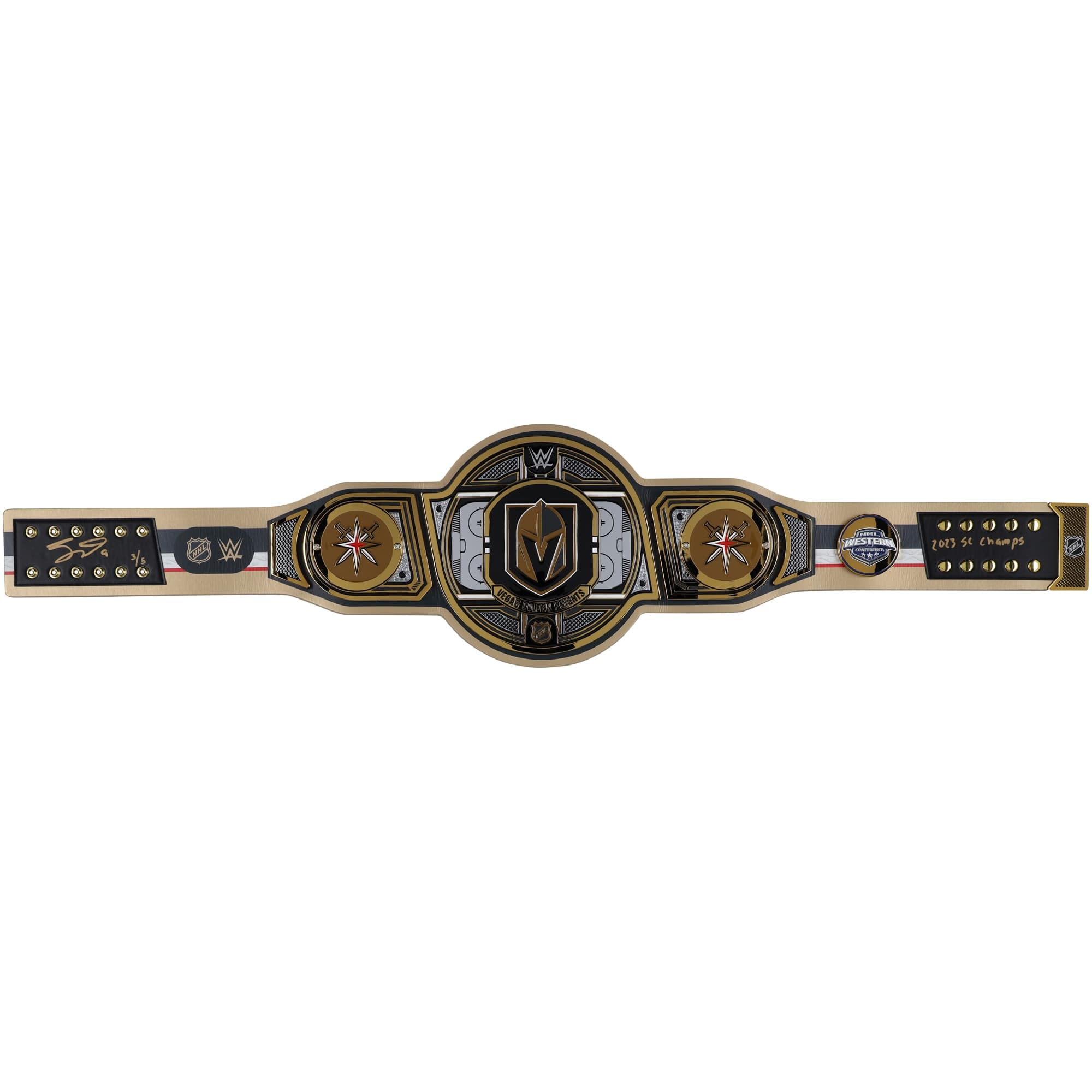 Vegas Golden Knights WWE Legacy Title Belt